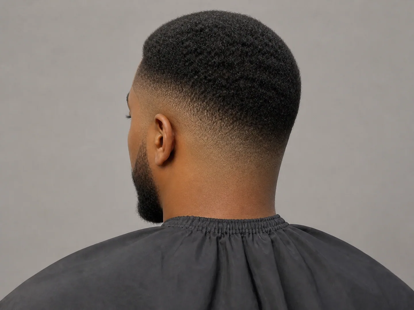 After: skin fade and beard sculpt